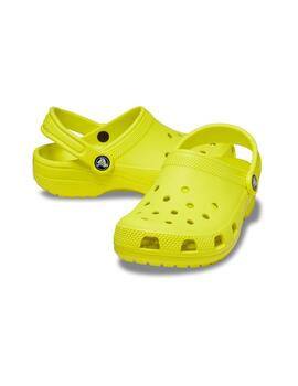 Zuecos Crocs Classic Clog T amarillo de niño