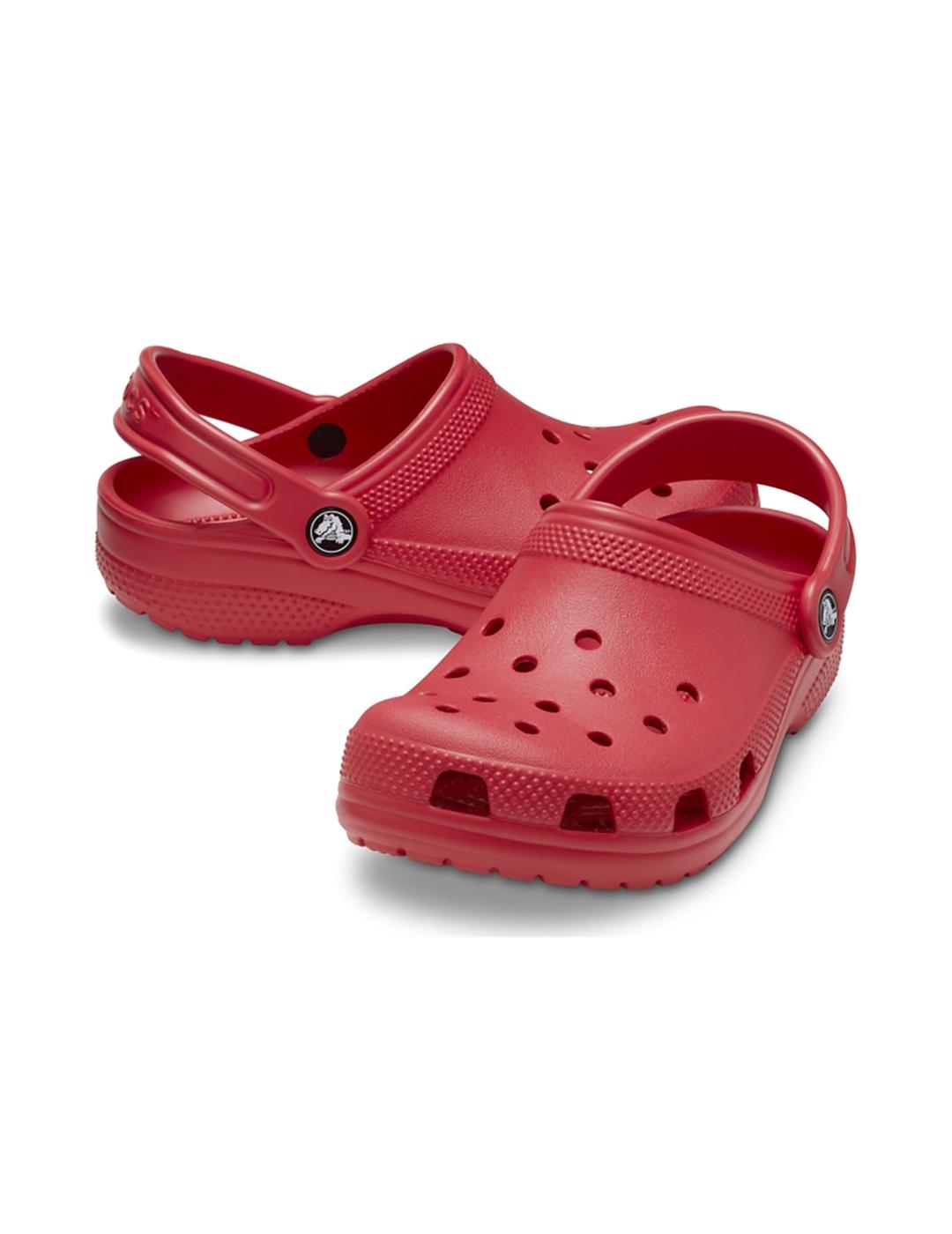 Zuecos Crocs Classic Clog T Varsity Red