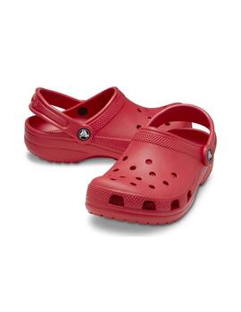 Zuecos Crocs Classic Clog K rojo de niño