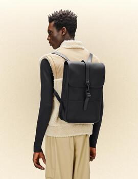 Mochila Rains Backpack Mini W3 black de hombre y mujer