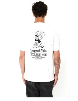 Camiseta Pompeii Teamwork graphic white de hombre