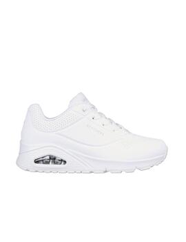 Zapatillas Skechers Uno Stand On Air White para mujer