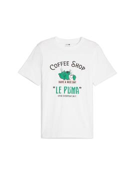 Camiseta Puma Graphics Le Puma white de hombre