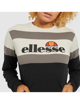 Camiseta Ellesse Vernes L/S Crop light grey de mujer