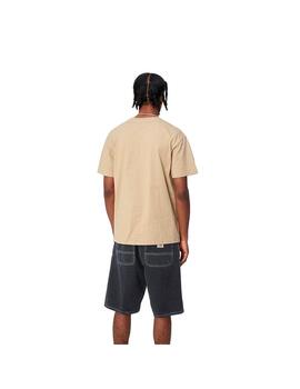 Camiseta Carhartt Wip S/S Chase beige de hombre