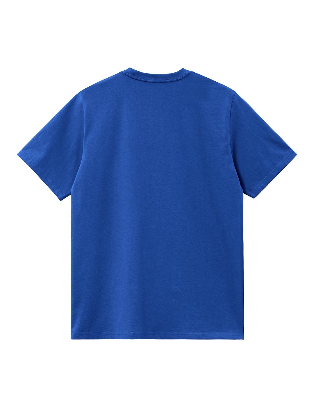 Camiseta Carhartt Wip S/S Chase azulón para hombre
