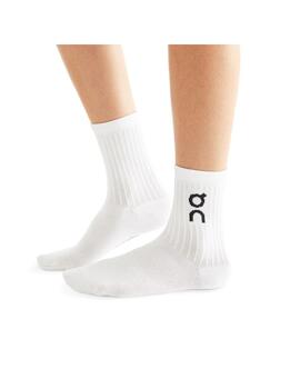 Calcetines On Running Logo pack de 3 blancos