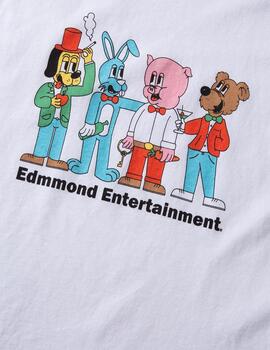 Camiseta Edmmond Buddies blanca de hombre