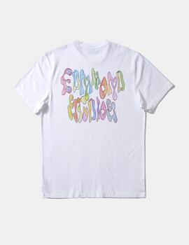 Camiseta Edmmond Screen Logo Print blanca de hombre