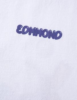 Camiseta Edmmond Leo blanca de hombre