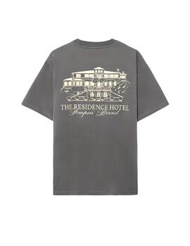 Camiseta Pompeii Charcoal Residence de hombre