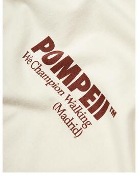 Camiseta Pompeii Boxy crudo de hombre