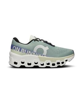 Zapatillas On Running Cloudmoster 2 azul agua de mujer