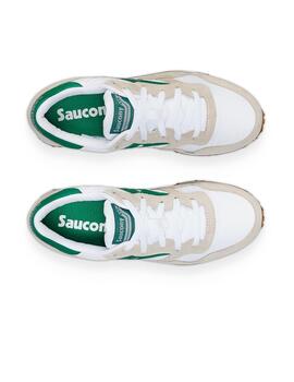 Zapatillas Saucony DXN Trainer blanca verde de hombre