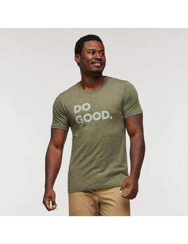 Camiseta Cotopaxi Do Good Organic verde de hombre