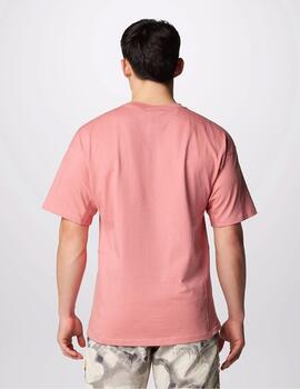Camiseta Columbia Painted Peak rosa de hombre