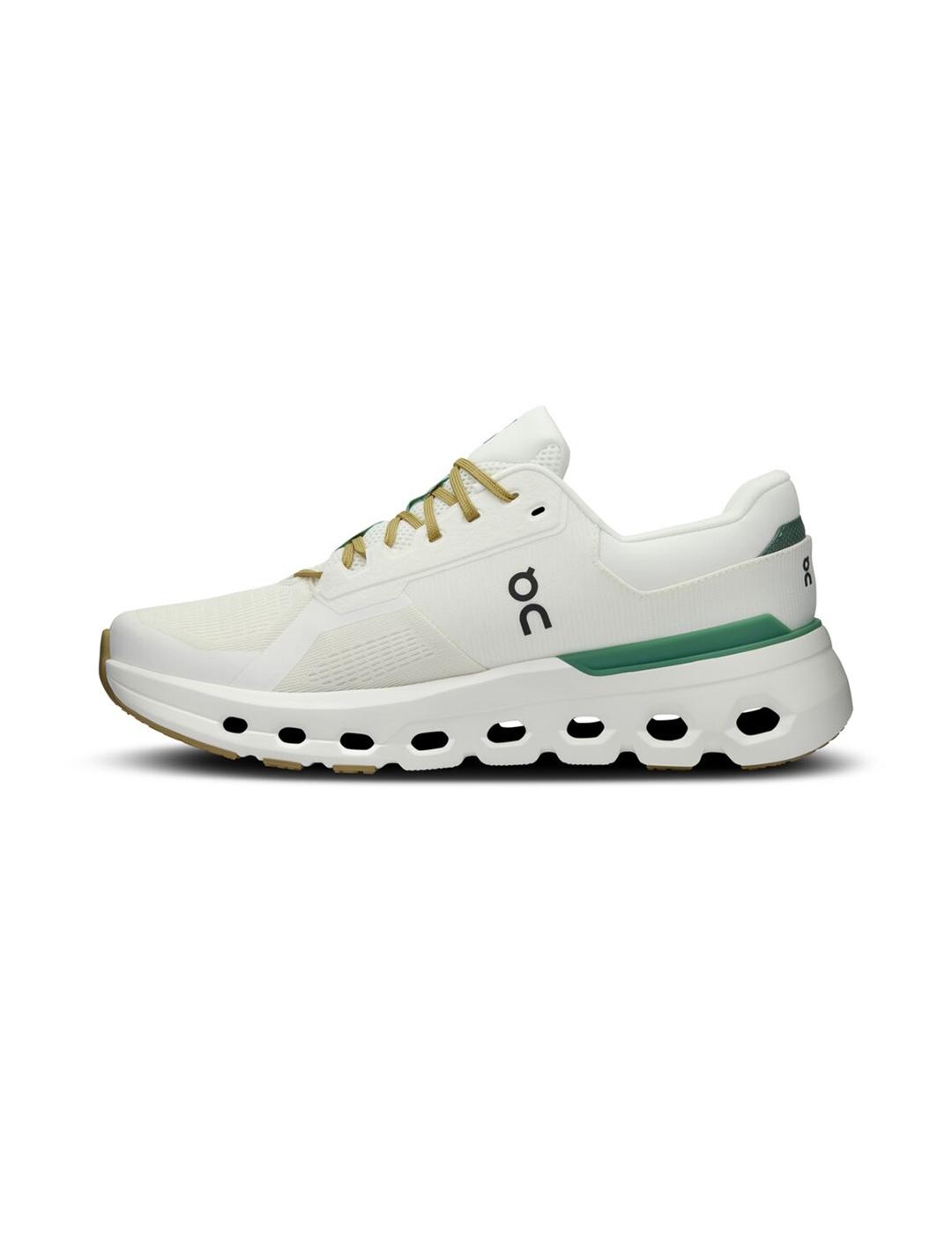 Zapatillas On Running Cloudrunner 2 blanca verde de hombre