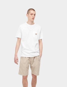 Camiseta Carhartt Wip S/S Pocket White