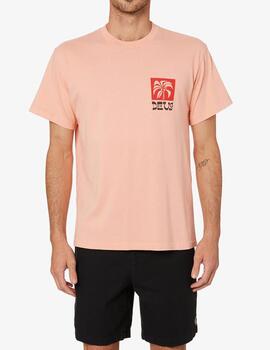 Camiseta Deus Verlaine Coral Pink