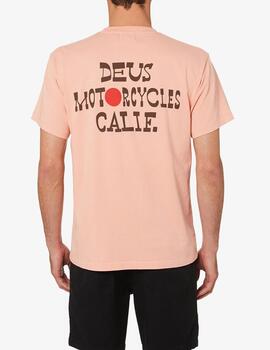 Camiseta Deus Verlaine Coral Pink