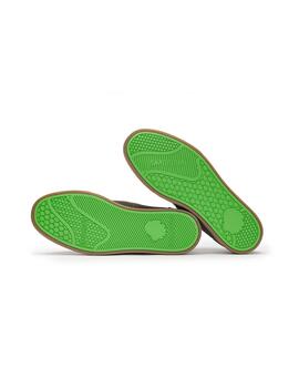 Zapatillas Satorisan Heisei Suede verdes para hombre