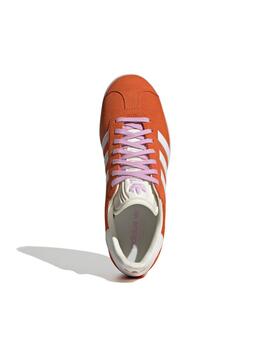Zapatillas Adidas Gazelle Color Naranja Para Mujer