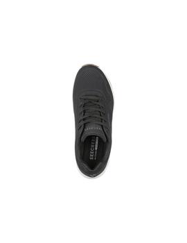 Zapatillas Skechers Uno Stand On Air Negra Mujer
