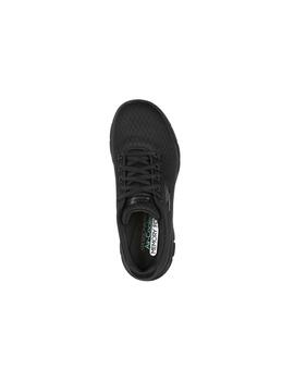 Zapatillas Skechers Flex Appeal 4.0 color negro para mujer