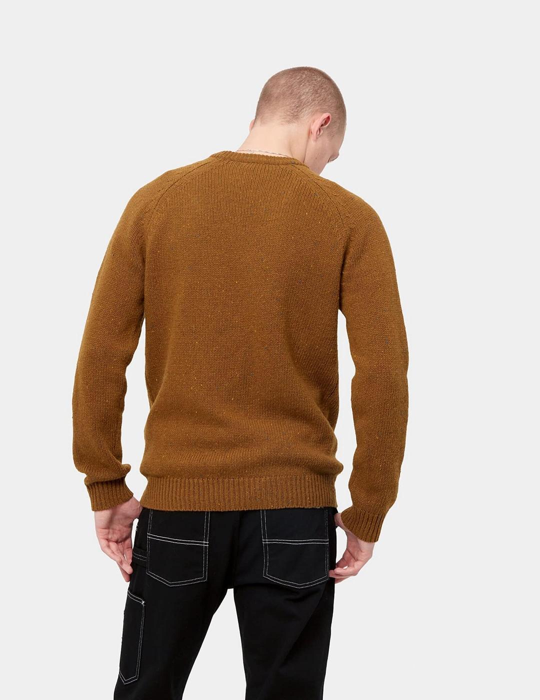 Jersey Carhartt Wip Anglistic Speckled Tawny para hombre