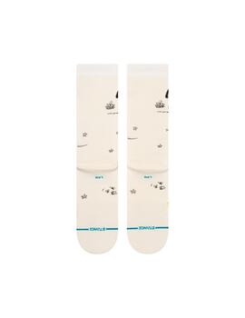 Calcetín Stance Girl Power Off White para mujer