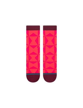 Calcetín Stance Flatter Red para mujer