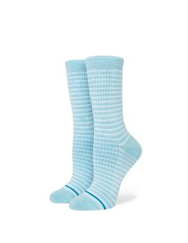Calcetín Stance Waffle Town Blu para mujer