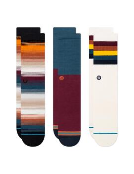 Calcetines Stance Breakwater 3 Pack Multicolor Unisex