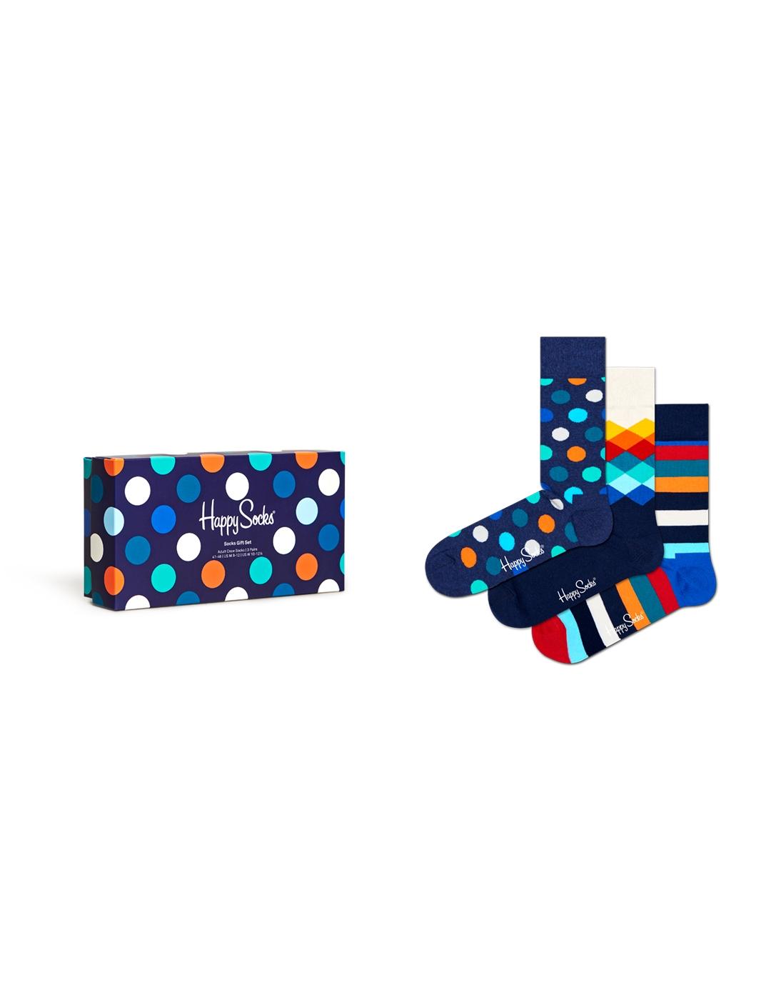 Caja Calcetines Happy Socks 3P Classic Multi-Color