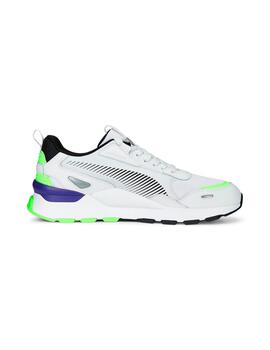 Zapatillas Puma RS 3.0 Synth Pop White Fizzy Lime Hombre