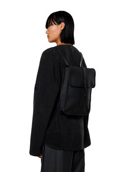 Mochila Rains Backpack Micro Black Unisex