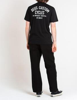 Camiseta Deus Ex Machina Dice Tee Black de hombre