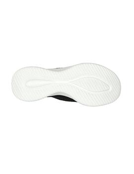 Zapatillas Skechers Slip-ins Ultra Flex 3.0 negras de mujer