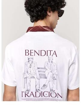 Camiseta Pompeii Bendita Tradición graphic tee para hombre