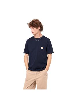 Camiseta Carhartt Wip S/S Pocket Dark Navy
