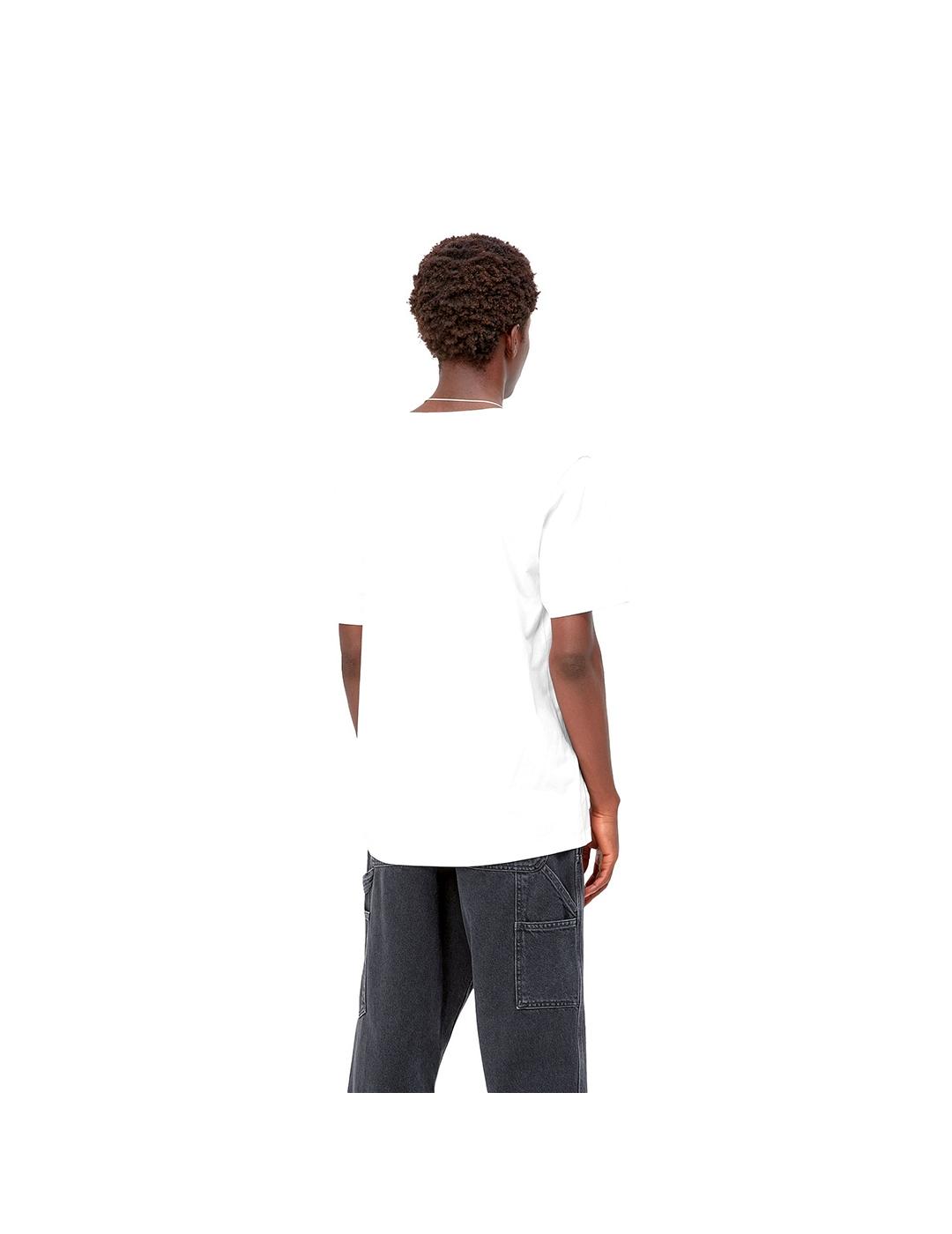 Camiseta Carhartt Wip S/S Pocket White para hombre