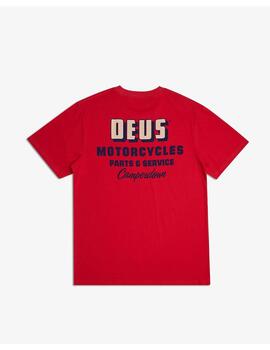 Camiseta Deus Ex Machina Unchained Mars red de hombre