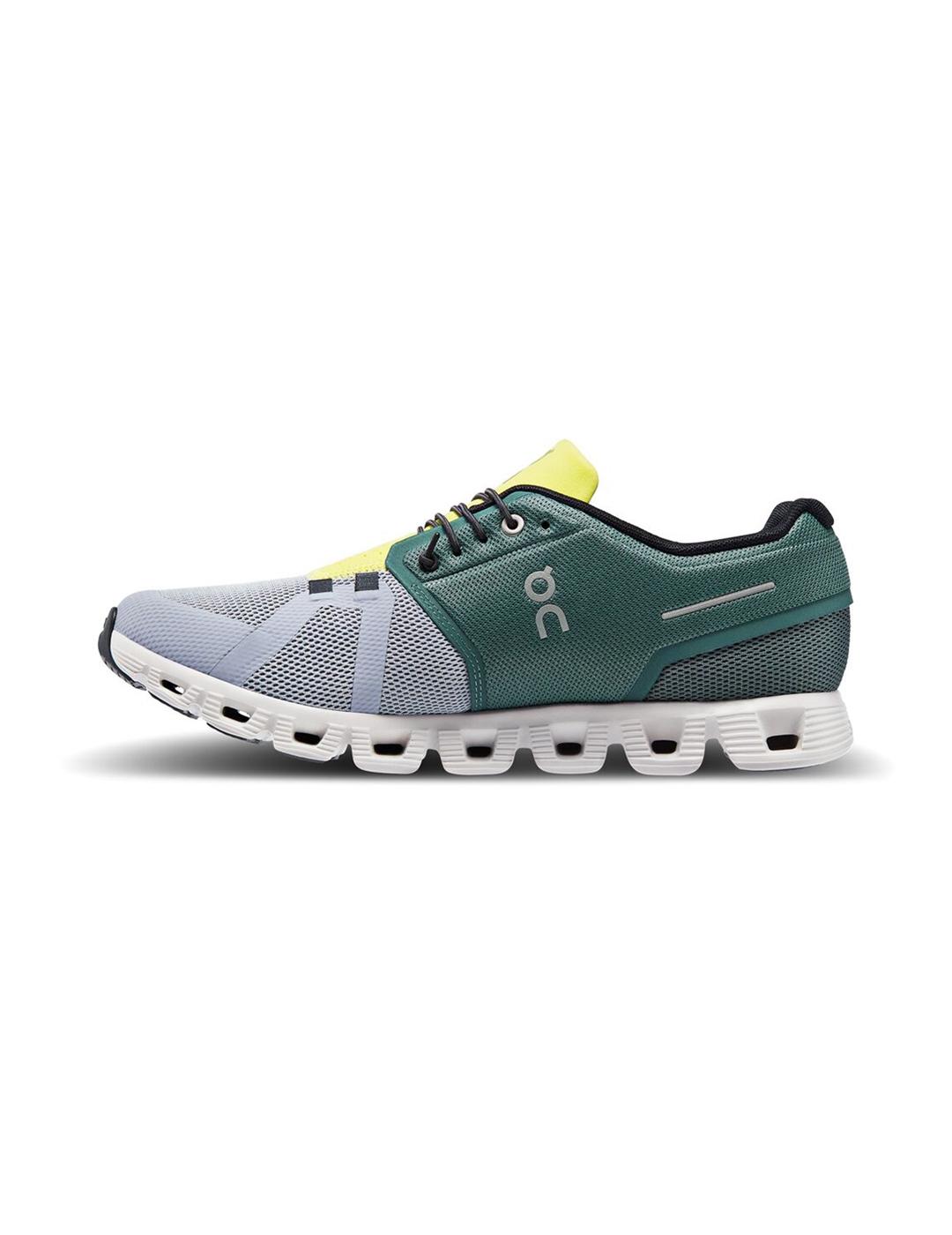 Zapatillas On Running Cloud 5 M Olive Alloy