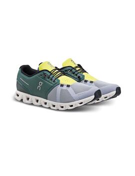 Zapatillas On Running Cloud 5 M Olive Alloy