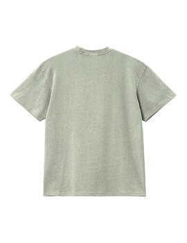 Camiseta Carhartt Wip S/S Duster Yucca garment dye de hombre