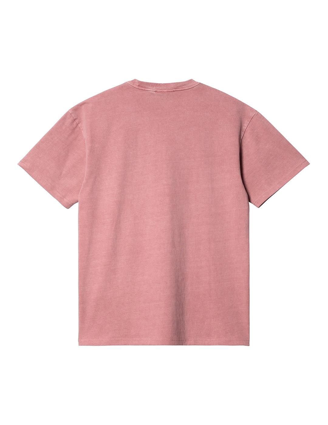 Camiseta Carhartt Wip S/S Duster Dahlia garment dy de hombre