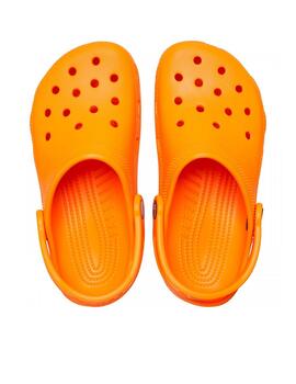 Zuecos Crocs Classic Clog K Orange Zing para niño