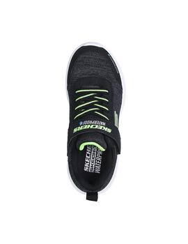 Zapatillas Skechers Bounder Dripper Drop bklm para niño